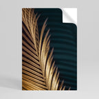 LUXE LEAF DANCE Selbstklebendes Poster - Hochformat