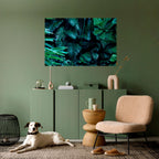 DEEP JUNGLE SERENADE Selbstklebendes Horizontal-Poster