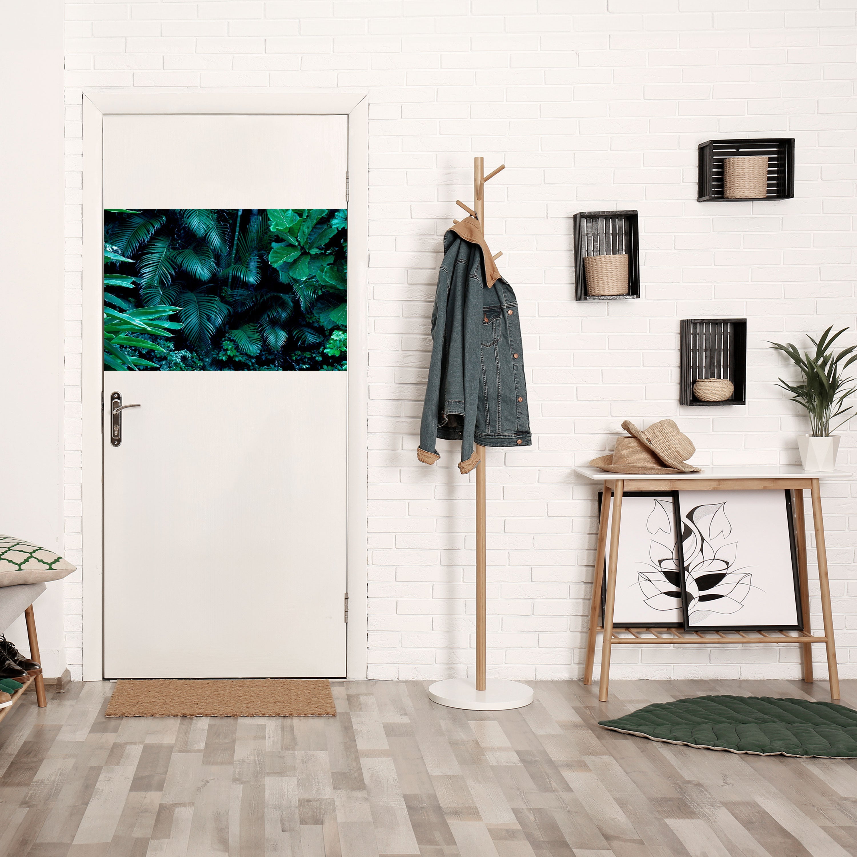 DEEP JUNGLE SERENADE Horizontales Poster zum Abziehen und Aufkleben