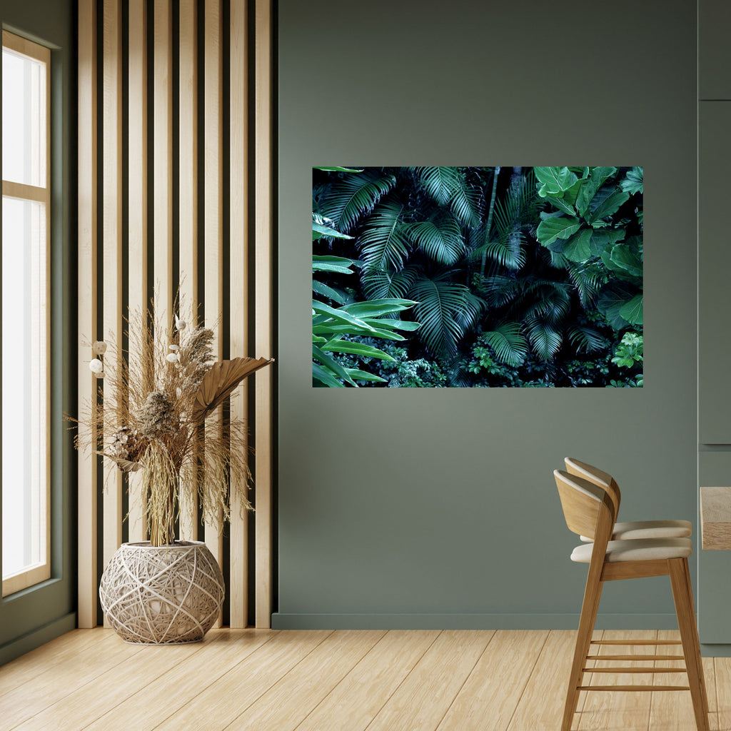 DEEP JUNGLE SERENADE Horizontales Poster zum Abziehen und Aufkleben