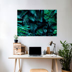 DEEP JUNGLE SERENADE Selbstklebendes Horizontal-Poster