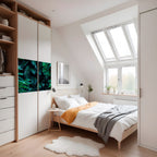 DEEP JUNGLE SERENADE Selbstklebendes Horizontal-Poster