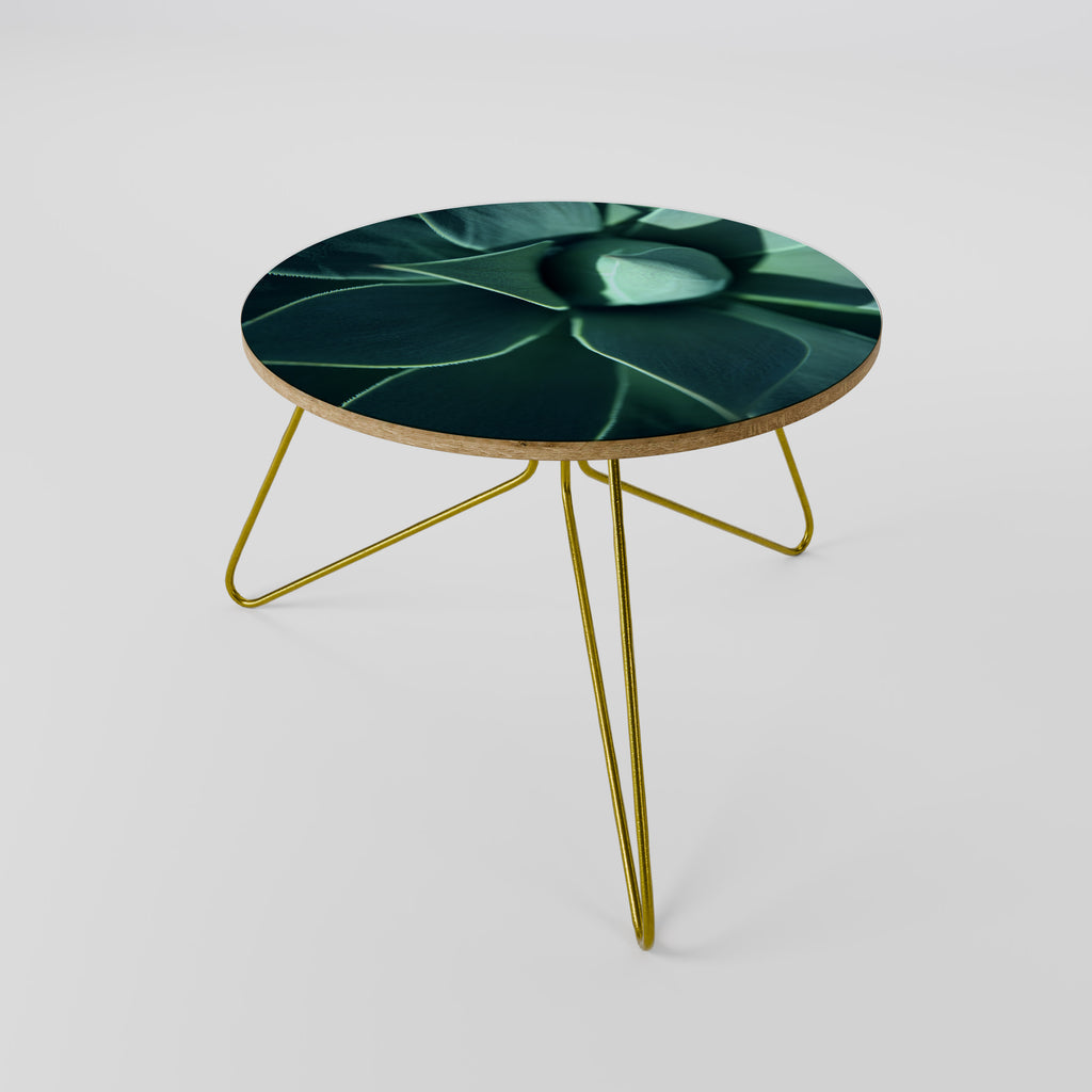 MYSTICAL GREEN WHORL Coffee Table