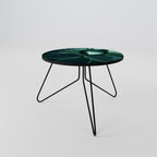 MYSTICAL GREEN WHORL Couchtisch Ø 60 cm