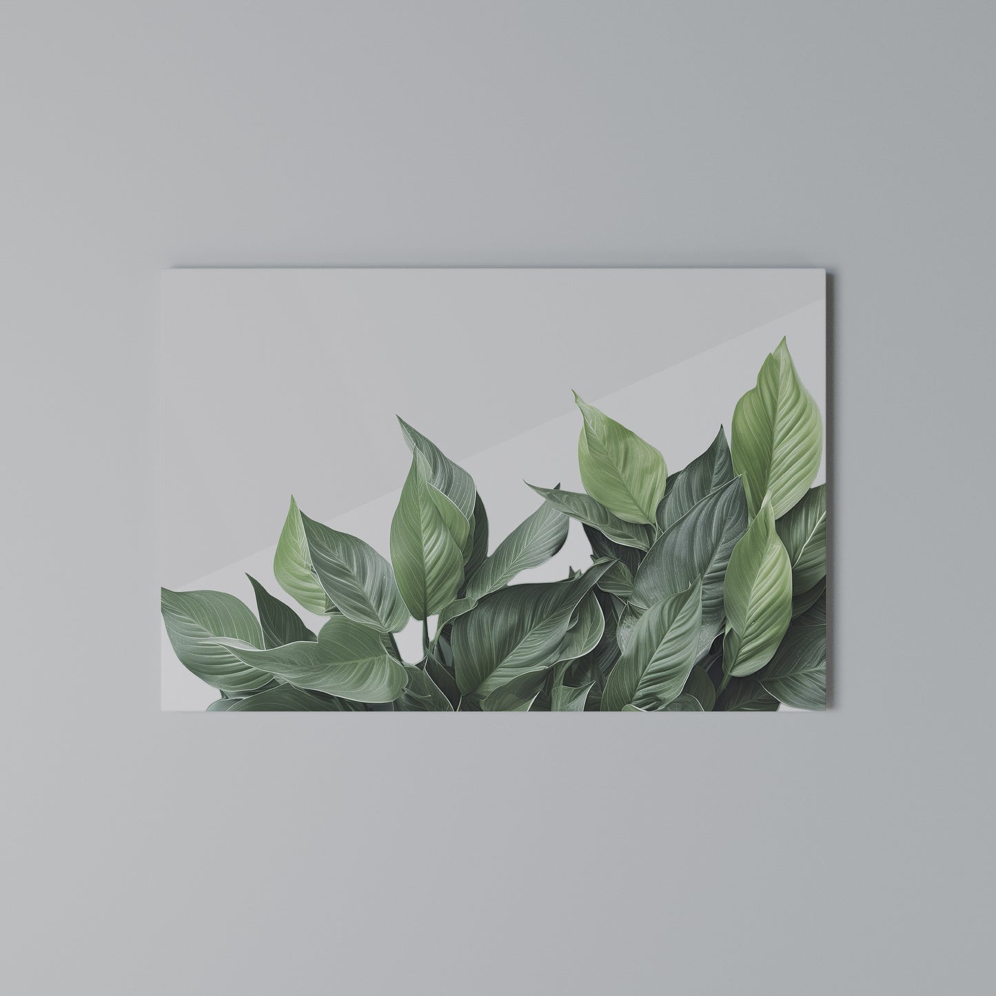 LUSH LEAFY WHIMSY Horizontal Canvas Print