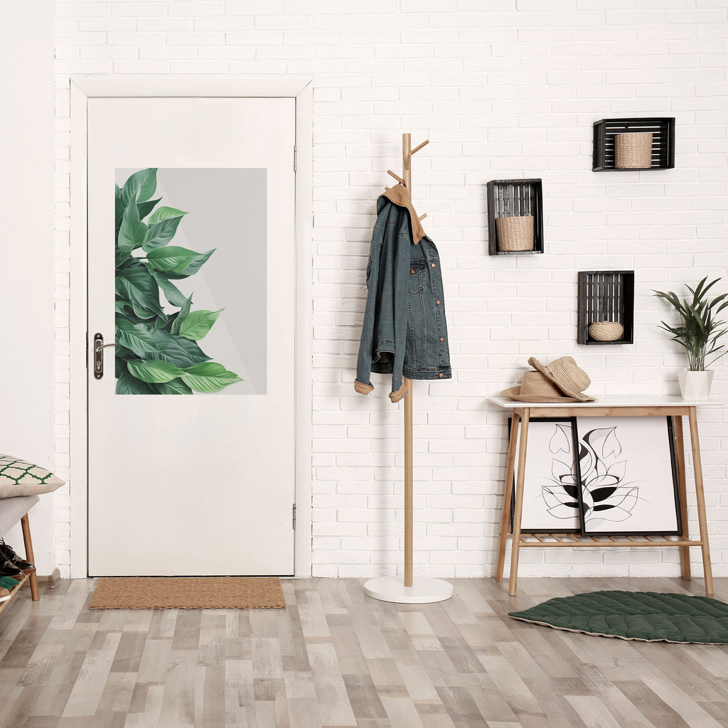 LUSH LEAFY WHIMSY Vertikales Poster zum Abziehen und Aufkleben
