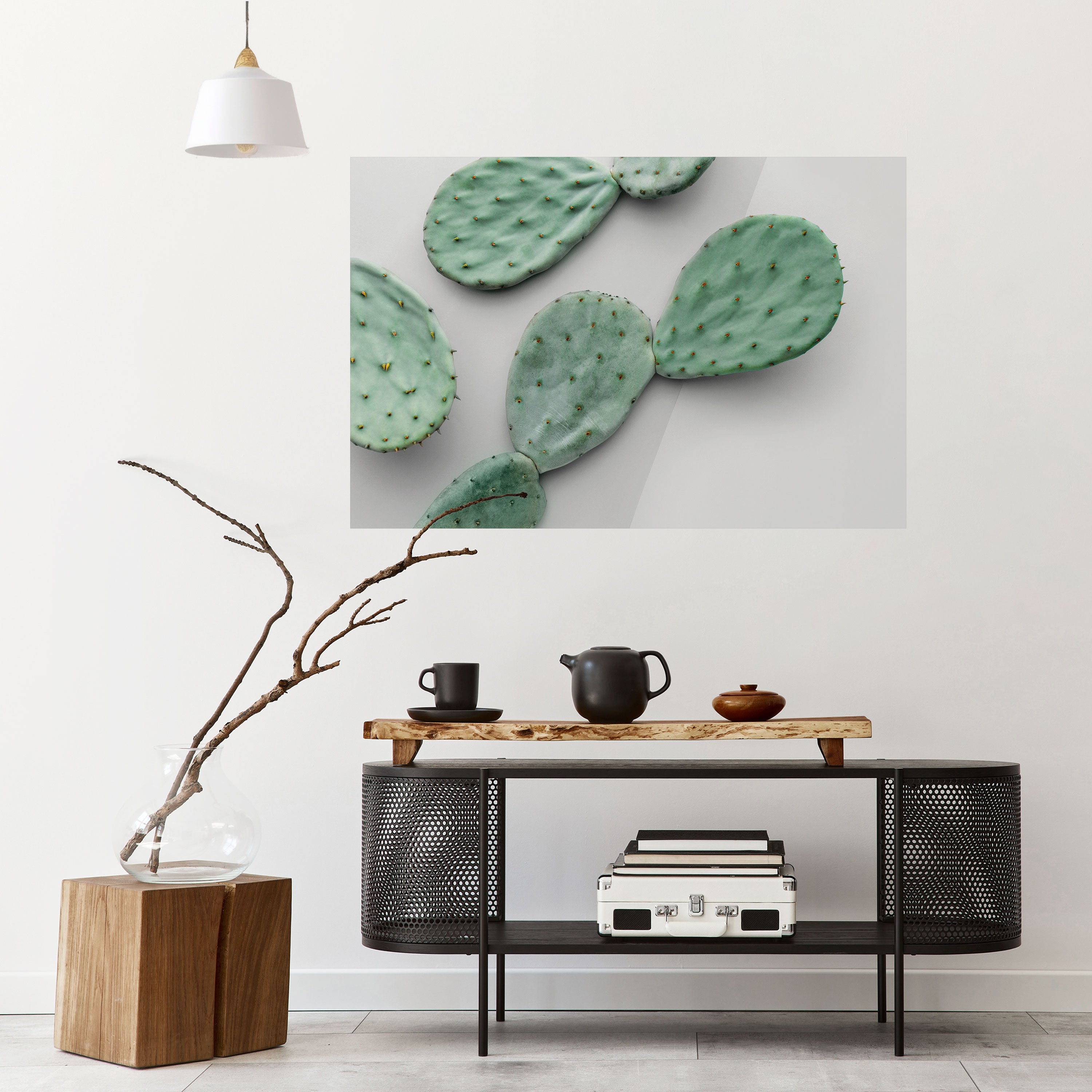 CACTUS DREAMSCAPE Horizontales Poster zum Abziehen und Aufkleben