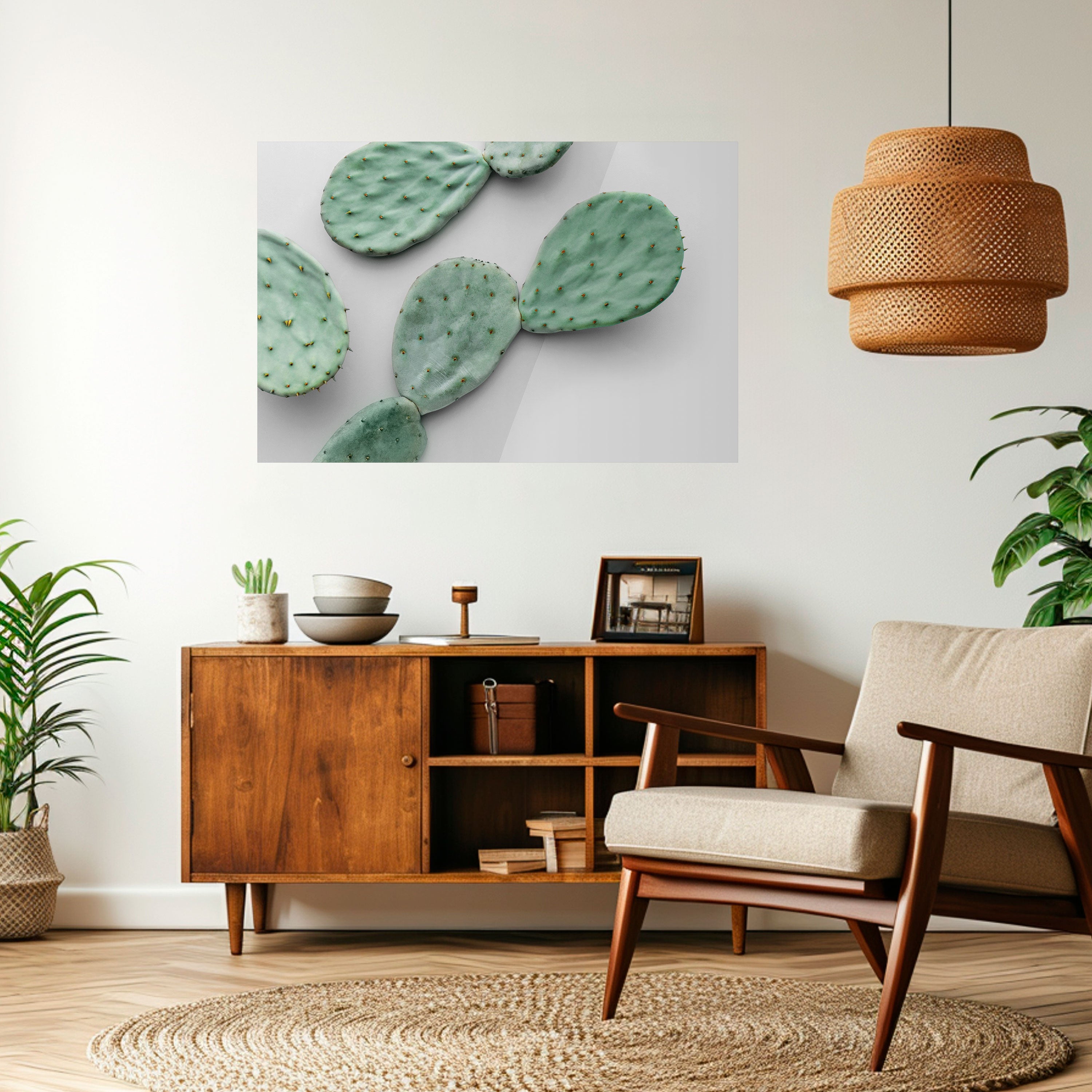 CACTUS DREAMSCAPE Horizontales Poster zum Abziehen und Aufkleben
