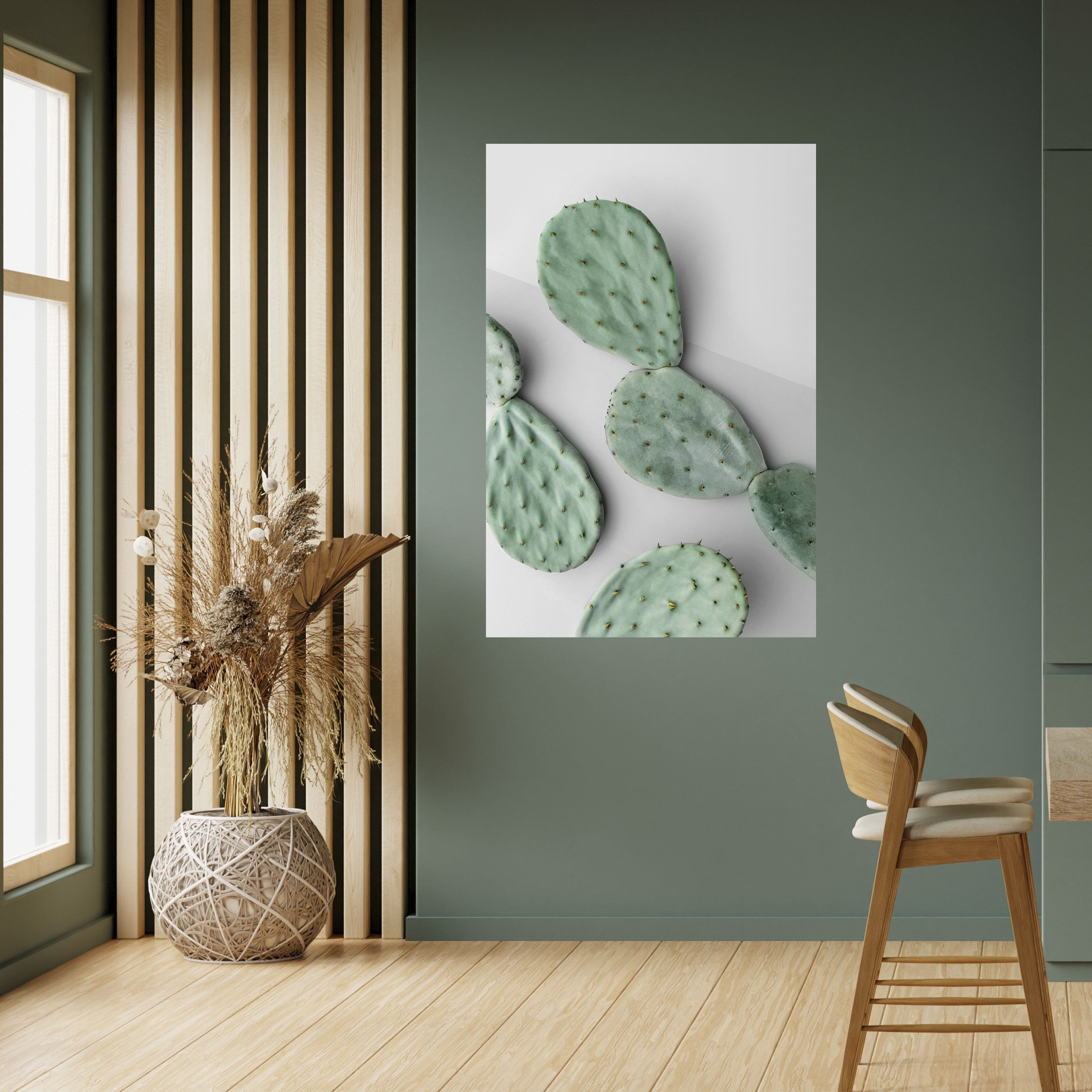 CACTUS DREAMSCAPE Vertikales Poster zum Abziehen und Aufkleben