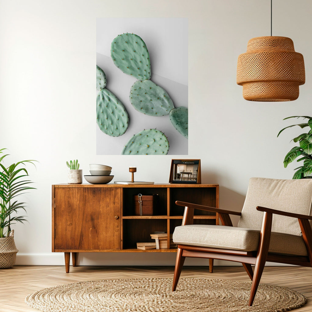 CACTUS DREAMSCAPE Vertikales Poster zum Abziehen und Aufkleben