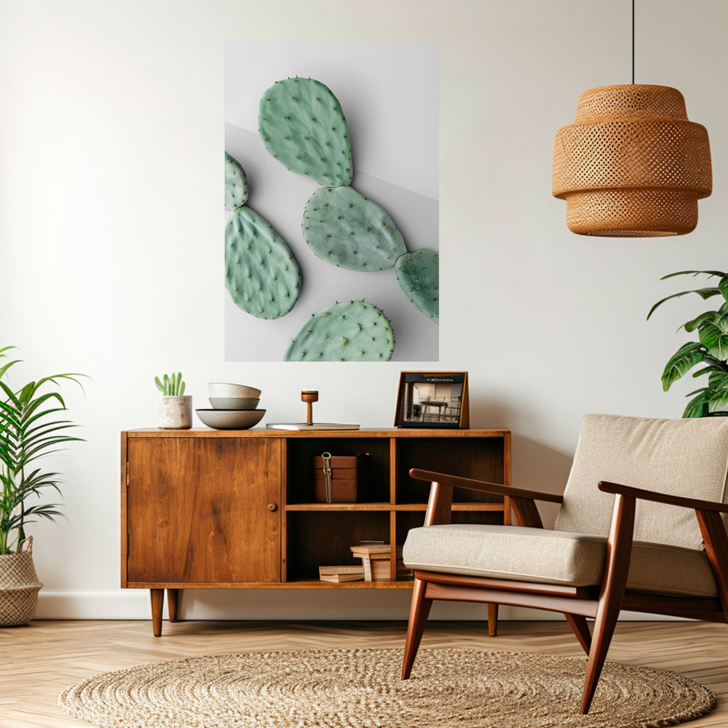 CACTUS DREAMSCAPE Vertikales Poster zum Abziehen und Aufkleben