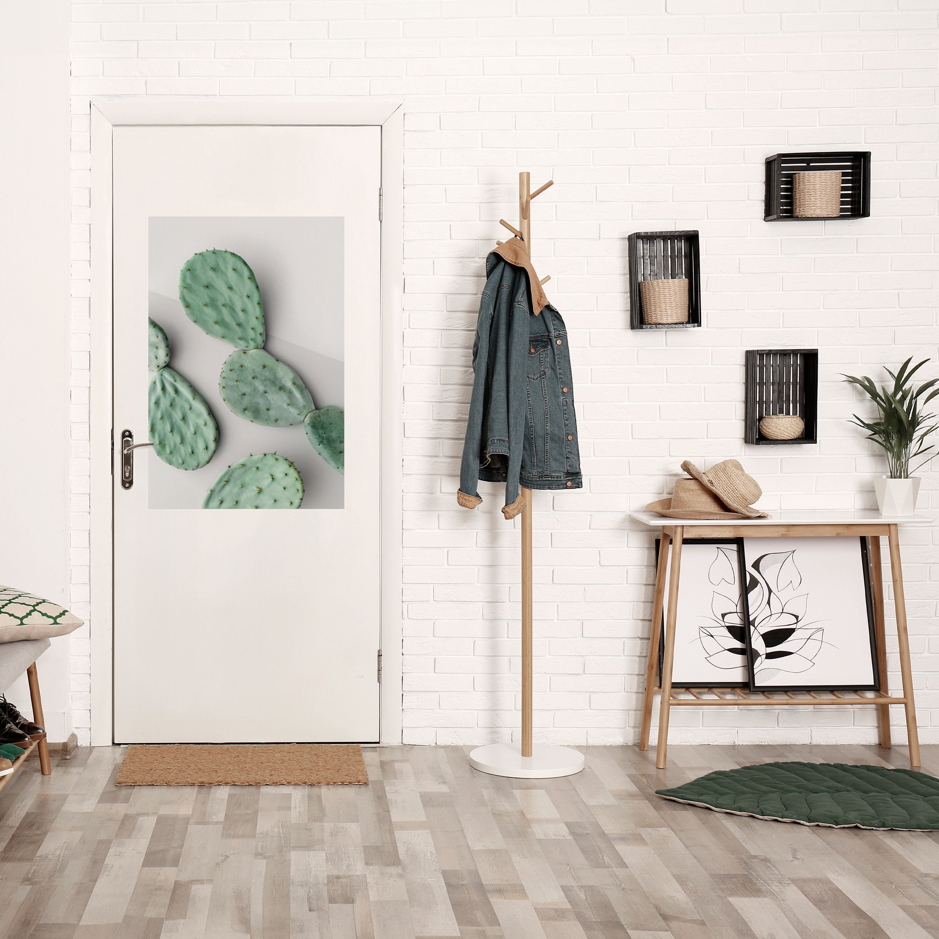 CACTUS DREAMSCAPE Vertikales Poster zum Abziehen und Aufkleben