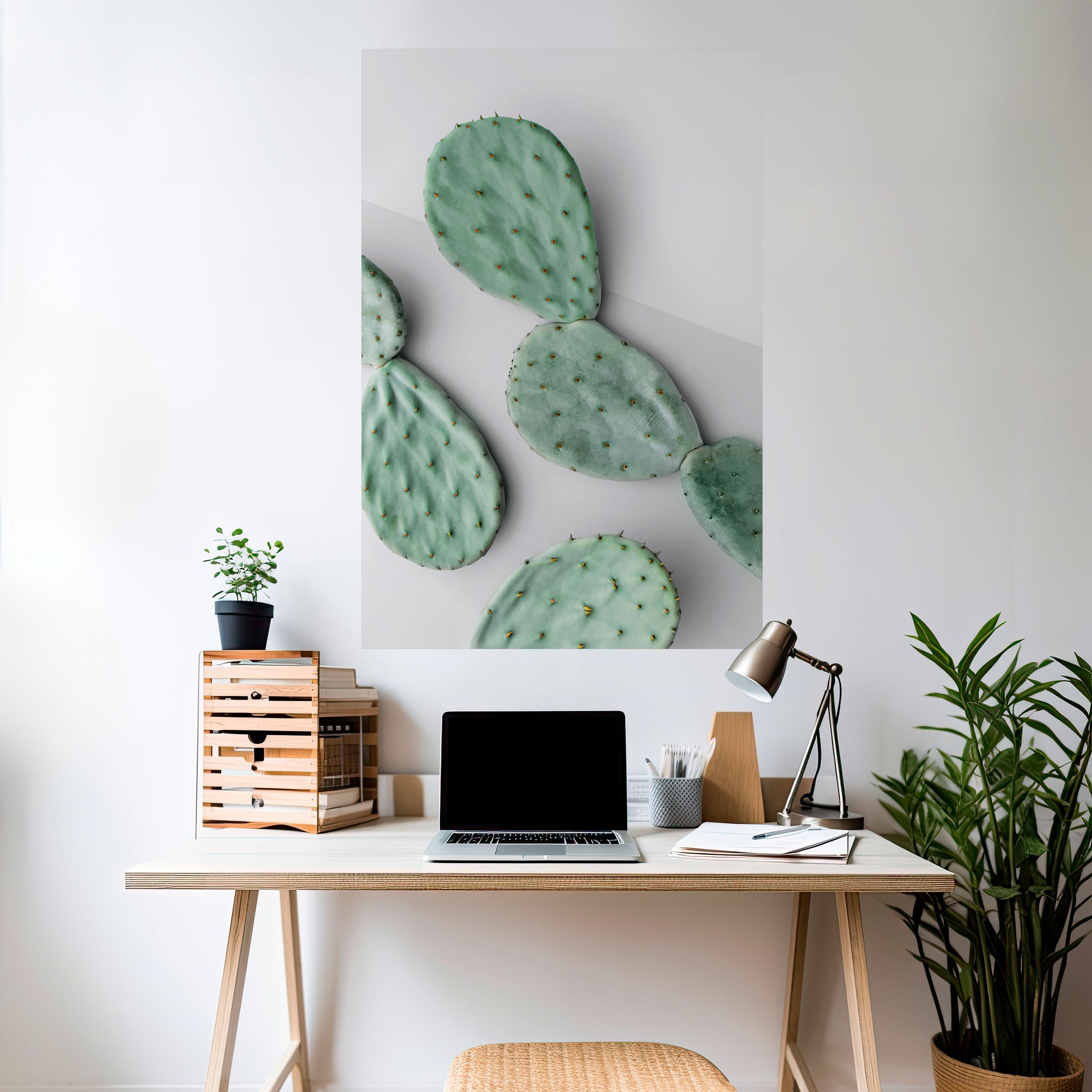 CACTUS DREAMSCAPE Vertikales Poster zum Abziehen und Aufkleben