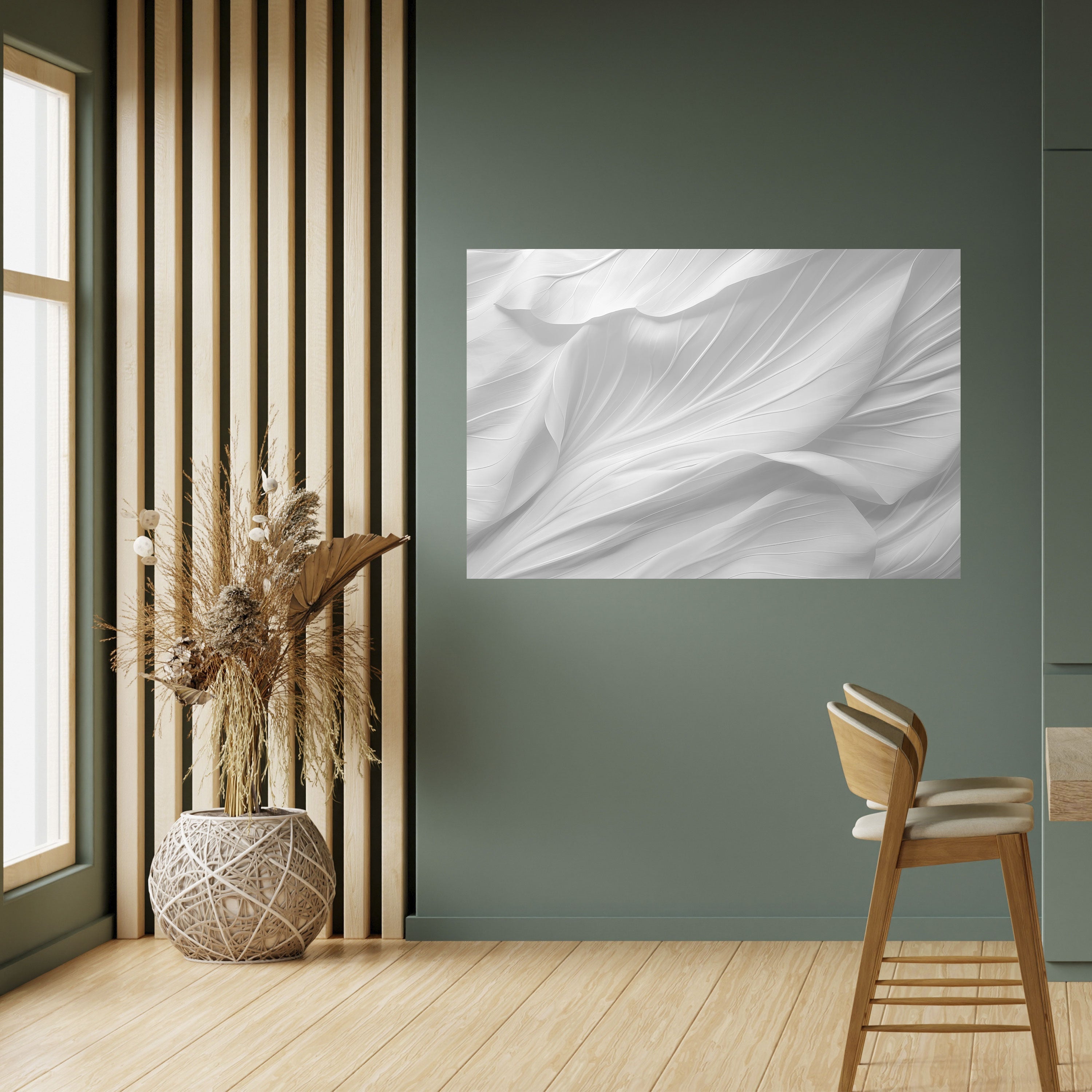 SILKEN SERENITY Horizontales Poster zum Abziehen und Aufkleben