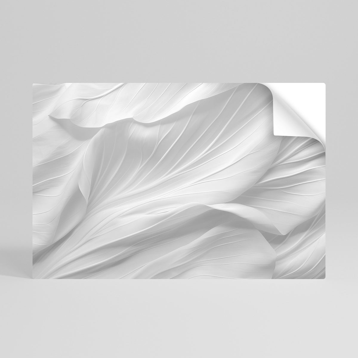 SILKEN SERENITY Selbstklebendes Horizontal-Poster