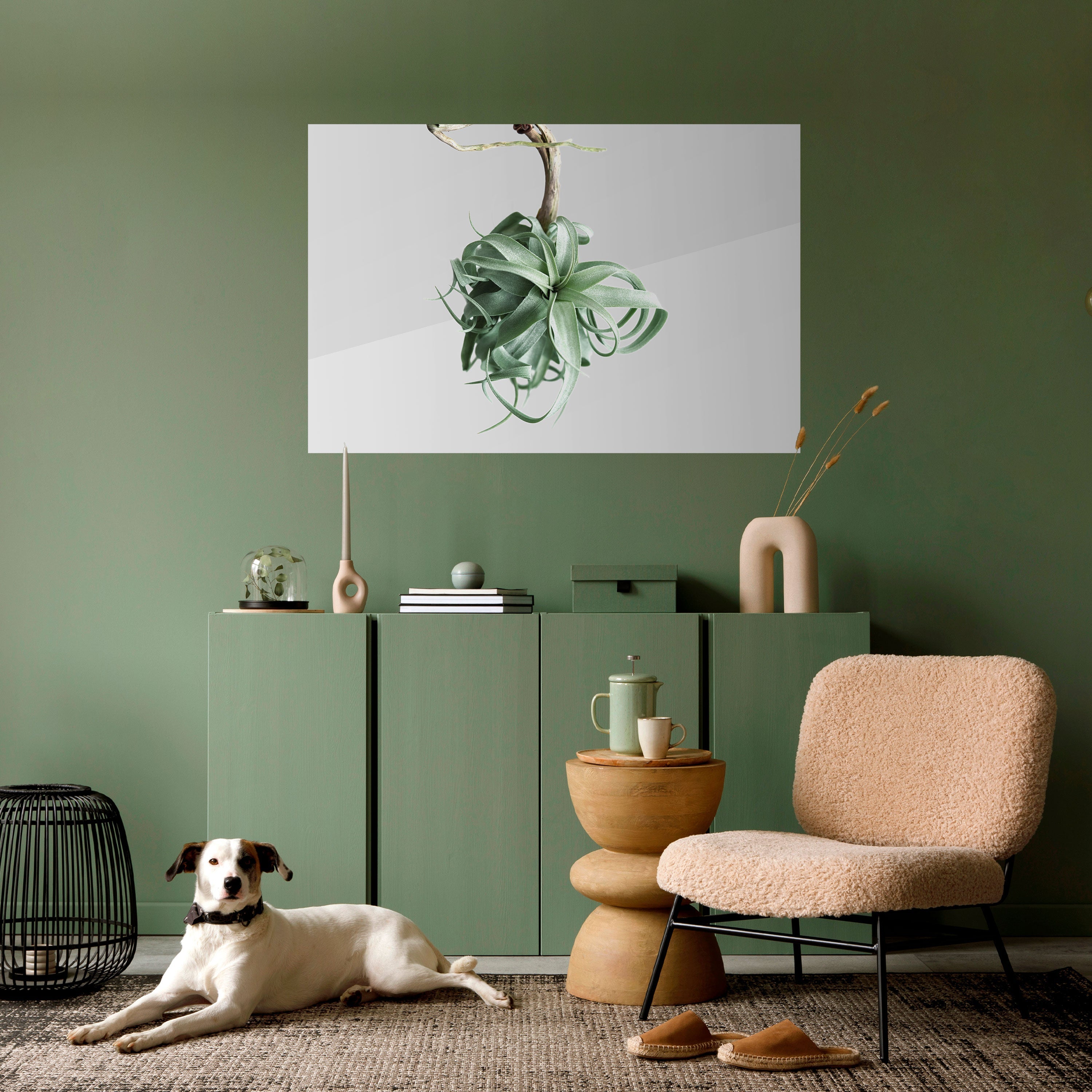TANGLE OF NATURE Horizontales Poster zum Abziehen und Aufkleben