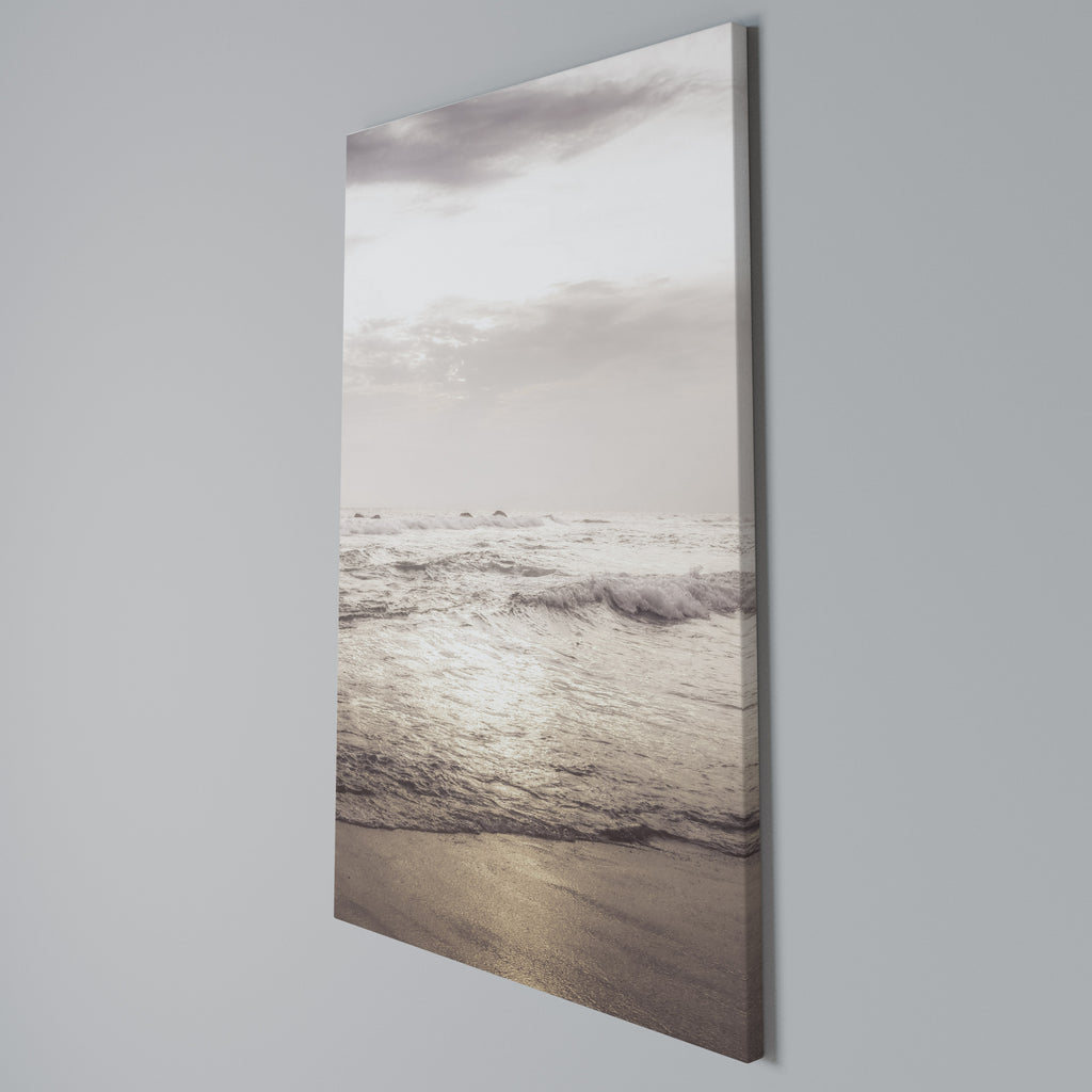 WHISPERS OF THE OCEAN Vertical Canvas Print