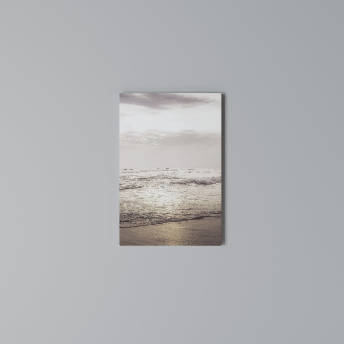 WHISPERS OF THE OCEAN Vertical Canvas Print