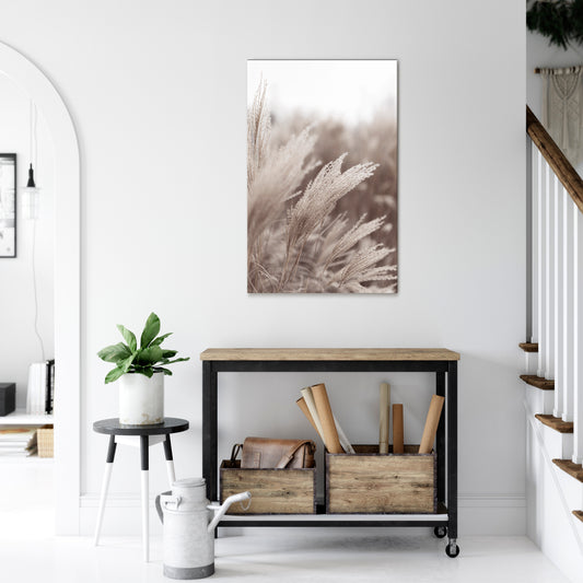 TRANQUIL NATURE'S TOUCH Vertical Canvas Print