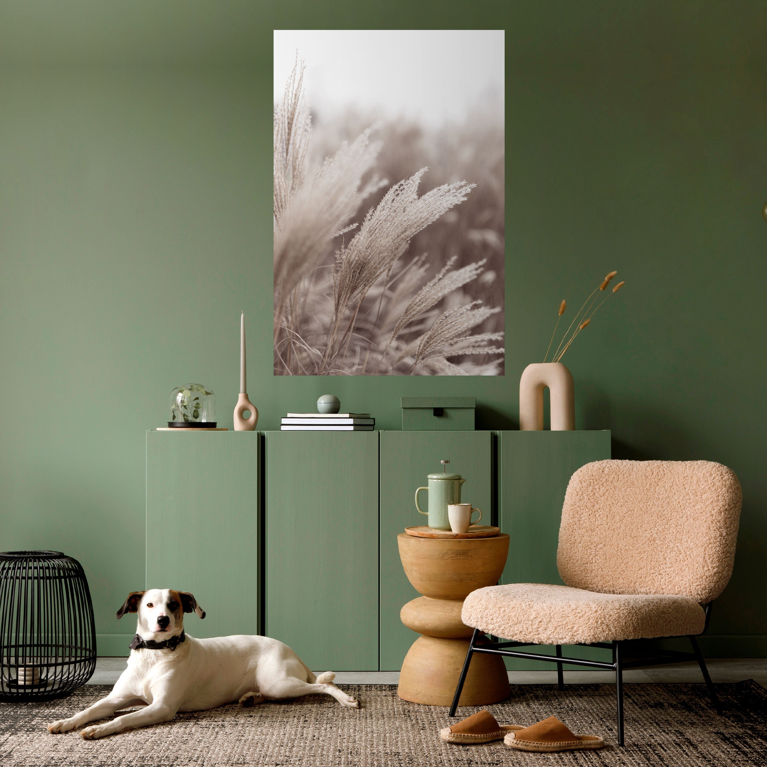 TRANQUIL NATURE'S TOUCH Vertikales Poster zum Abziehen und Aufkleben