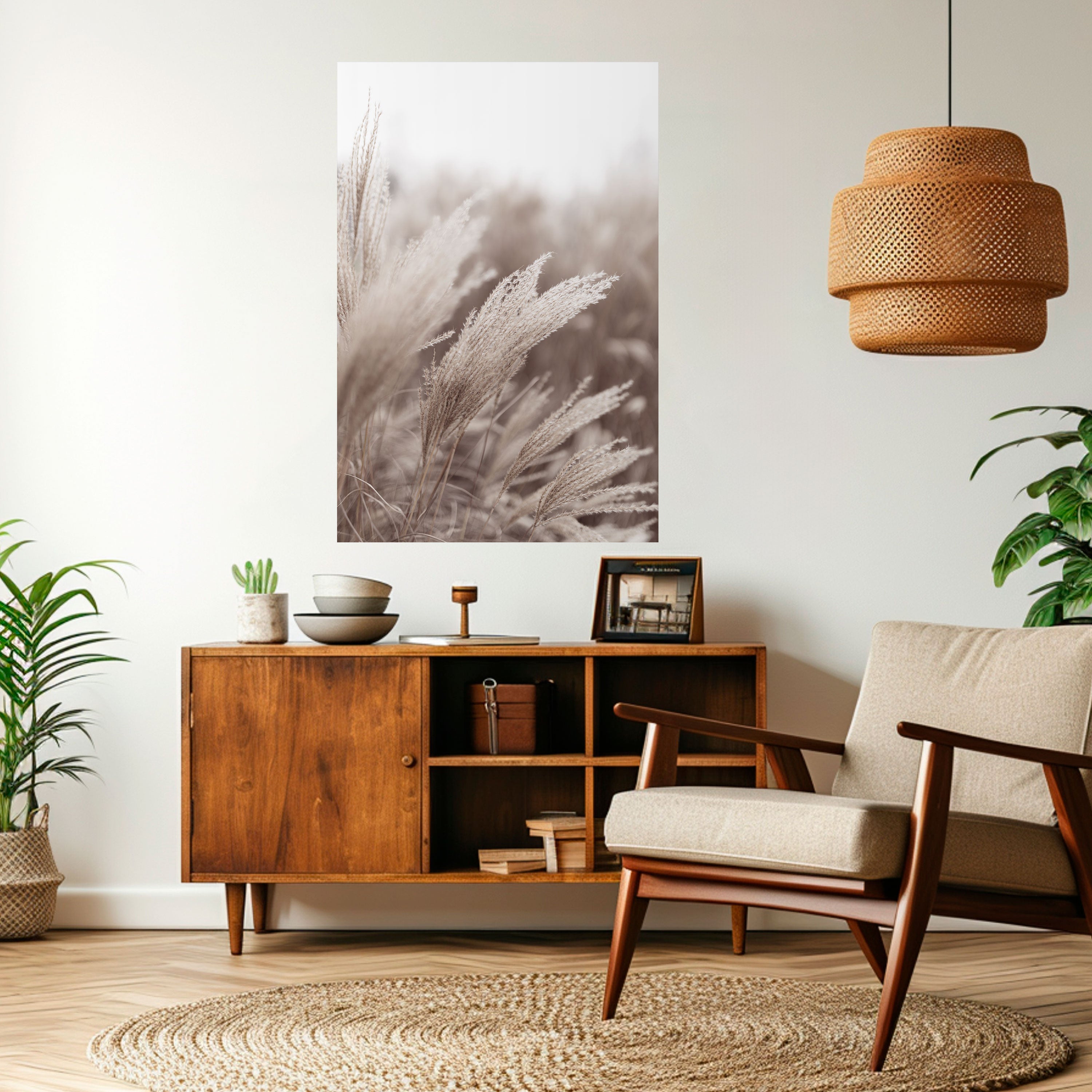 TRANQUIL NATURE'S TOUCH Vertikales Poster zum Abziehen und Aufkleben