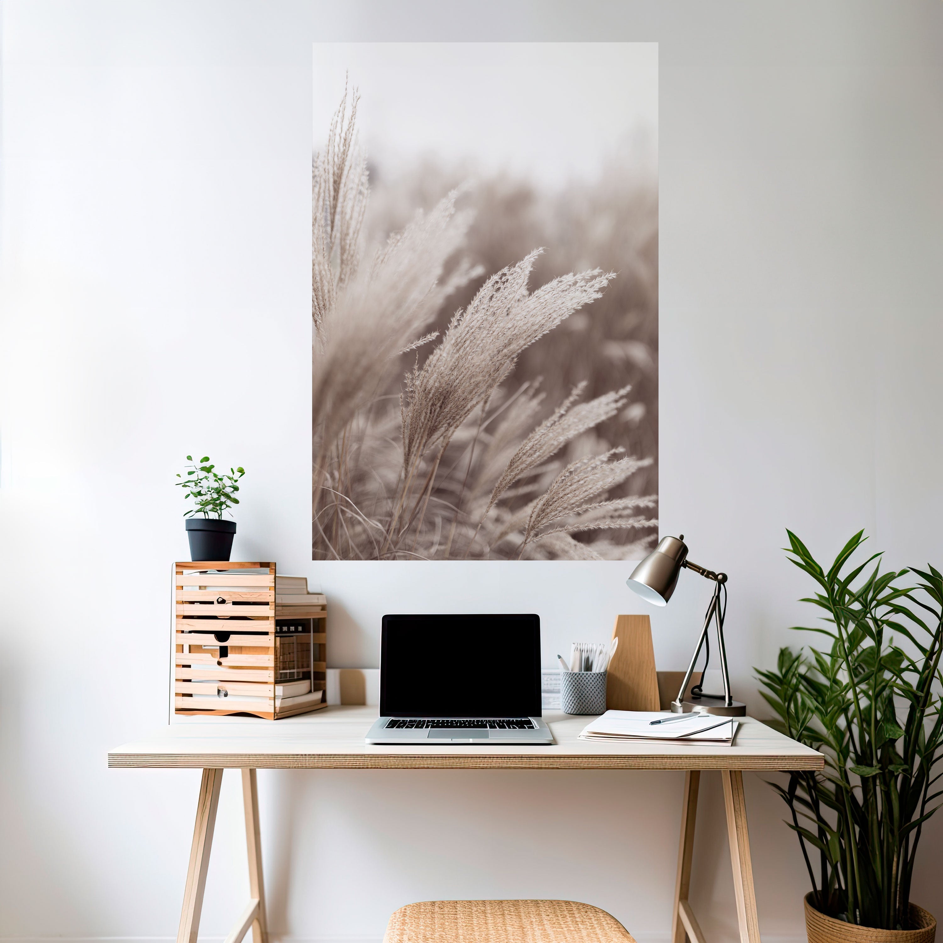 TRANQUIL NATURE'S TOUCH Vertikales Poster zum Abziehen und Aufkleben