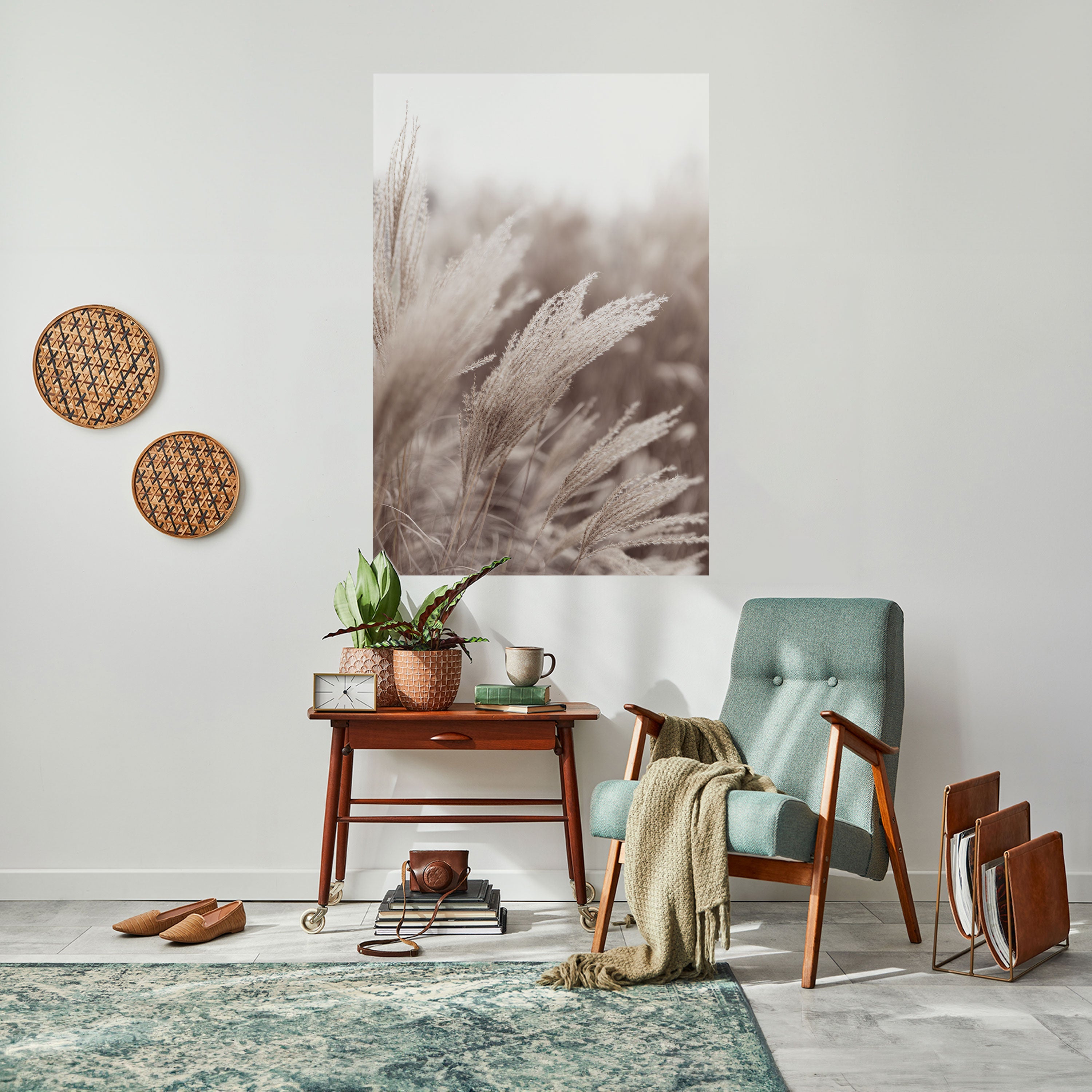 TRANQUIL NATURE'S TOUCH Vertikales Poster zum Abziehen und Aufkleben