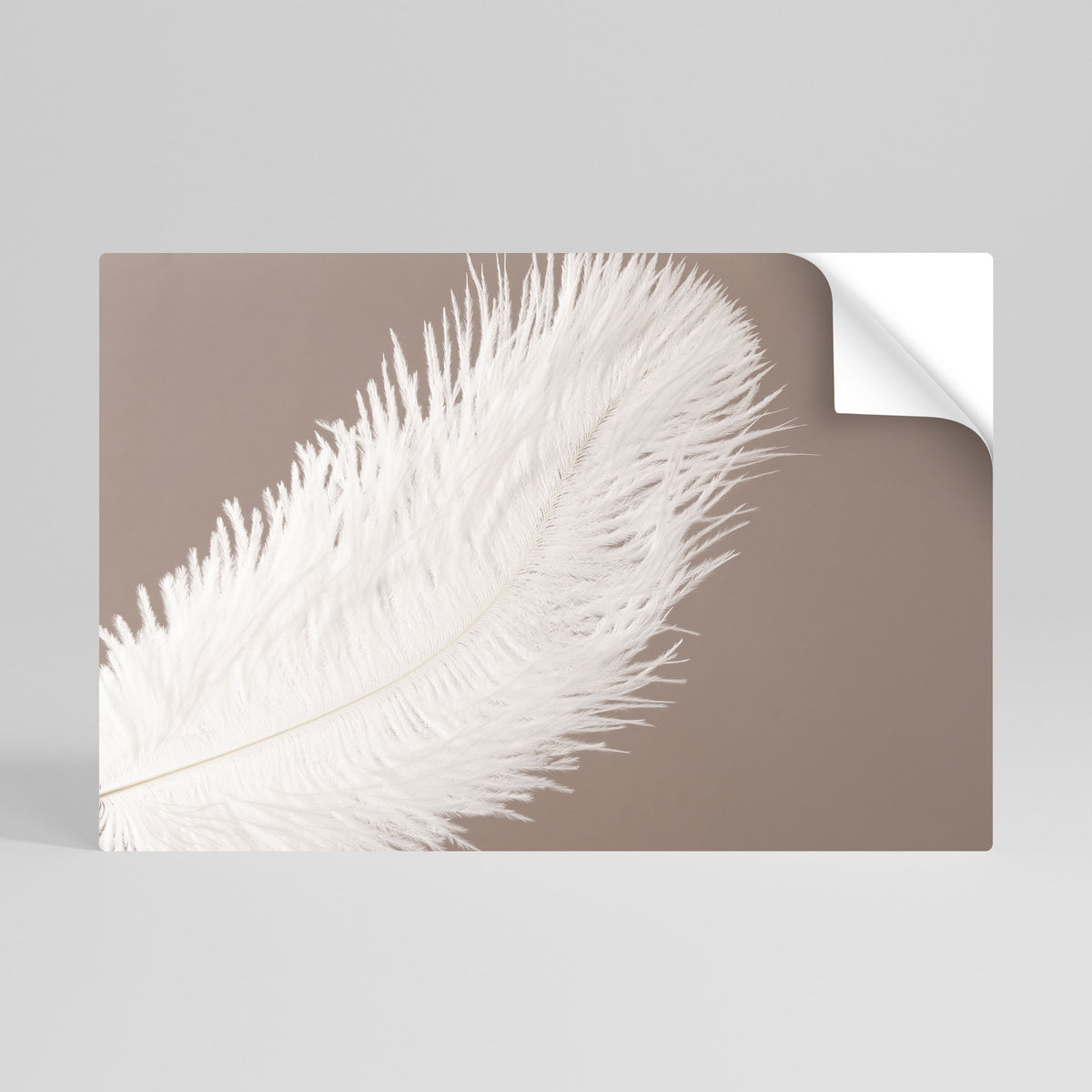 SOFT SERENITY Selbstklebendes Horizontal-Poster