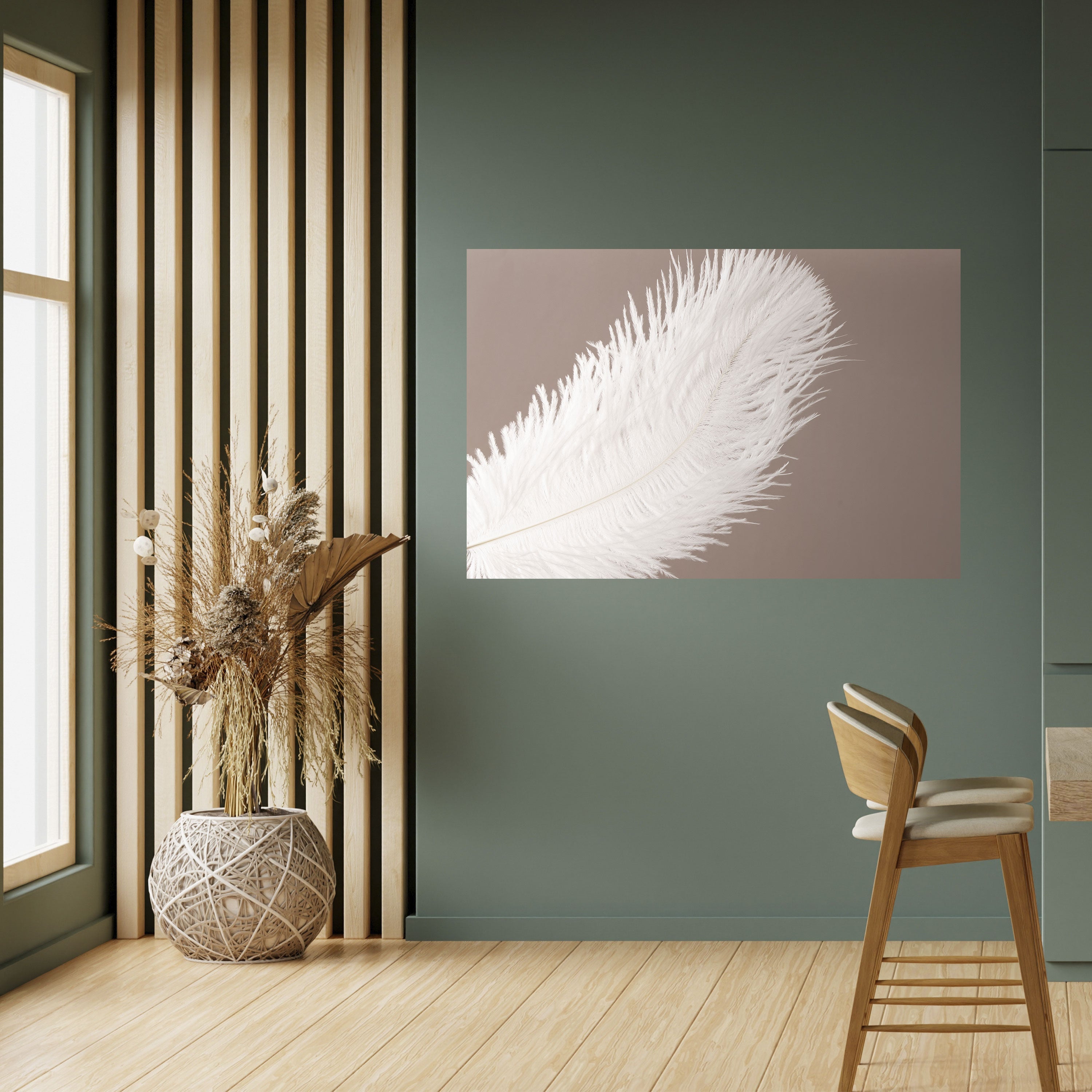 SOFT SERENITY Horizontales Poster zum Abziehen und Aufkleben