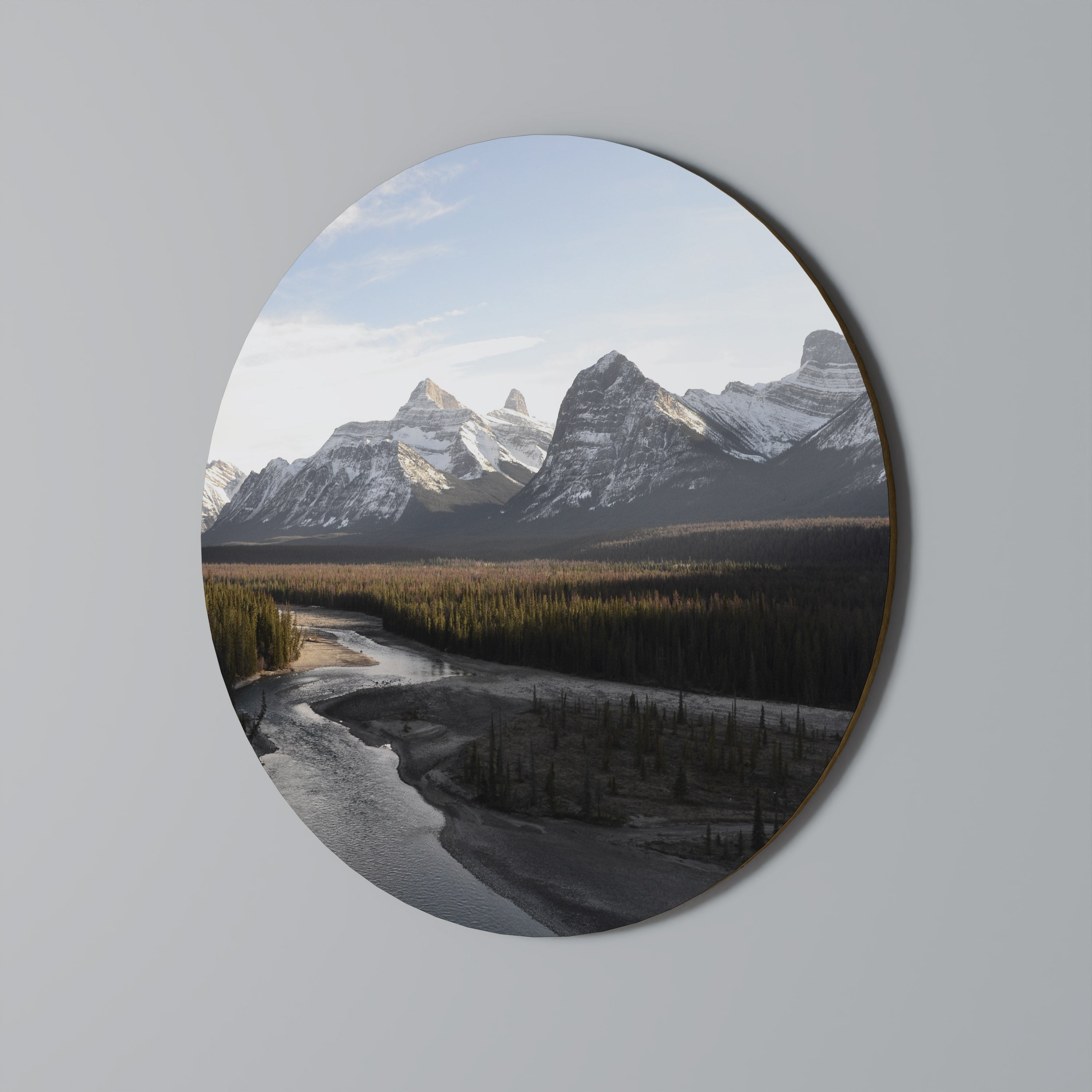 ECHOES OF NATURE'S SPLENDOR Runde Wanddekoration Ø 69 cm