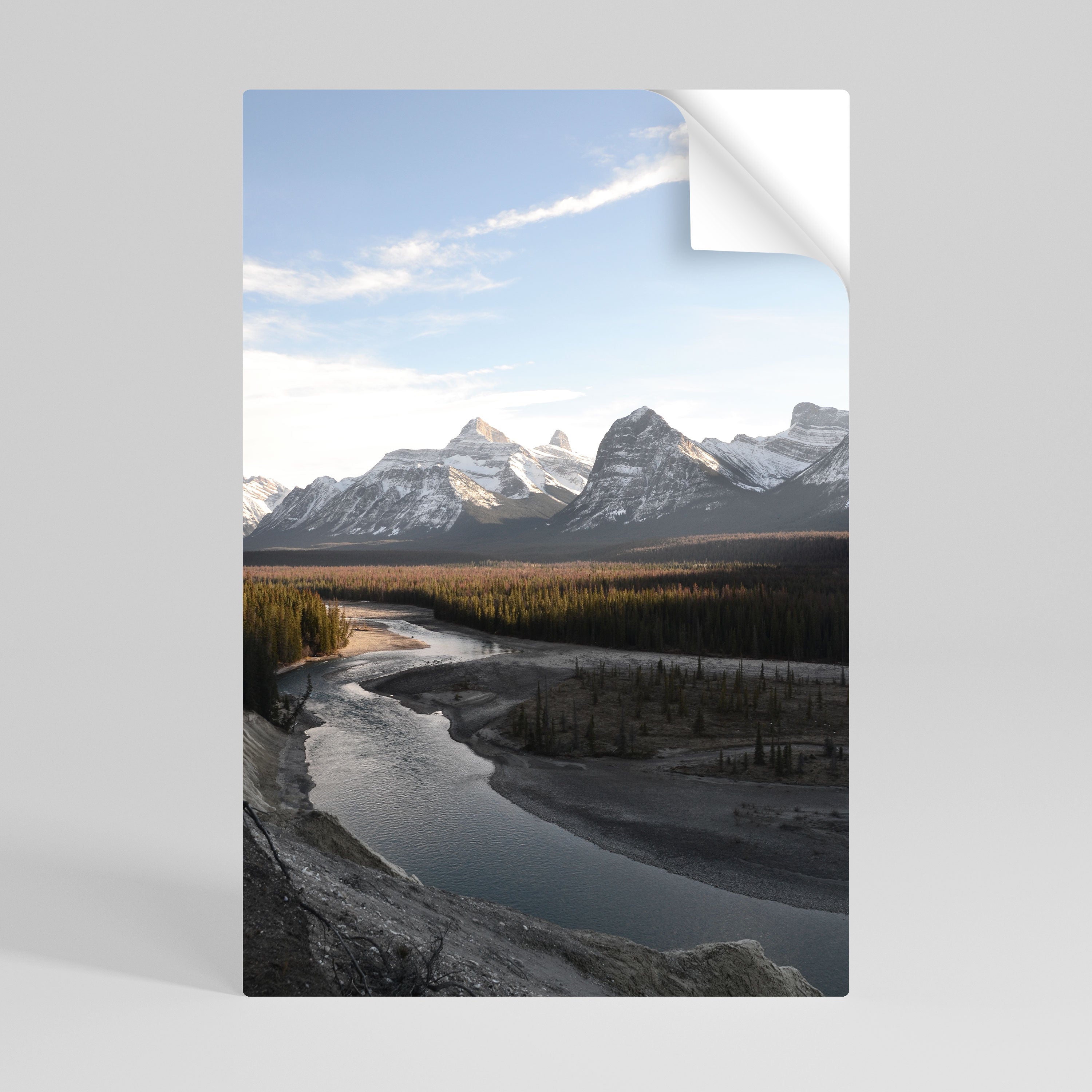 ECHOES OF NATURE'S SPLENDOR Vertikales Poster zum Abziehen und Aufkleben