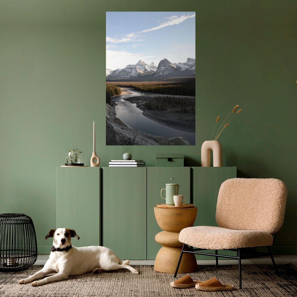 ECHOES OF NATURE'S SPLENDOR Vertikales Poster zum Abziehen und Aufkleben