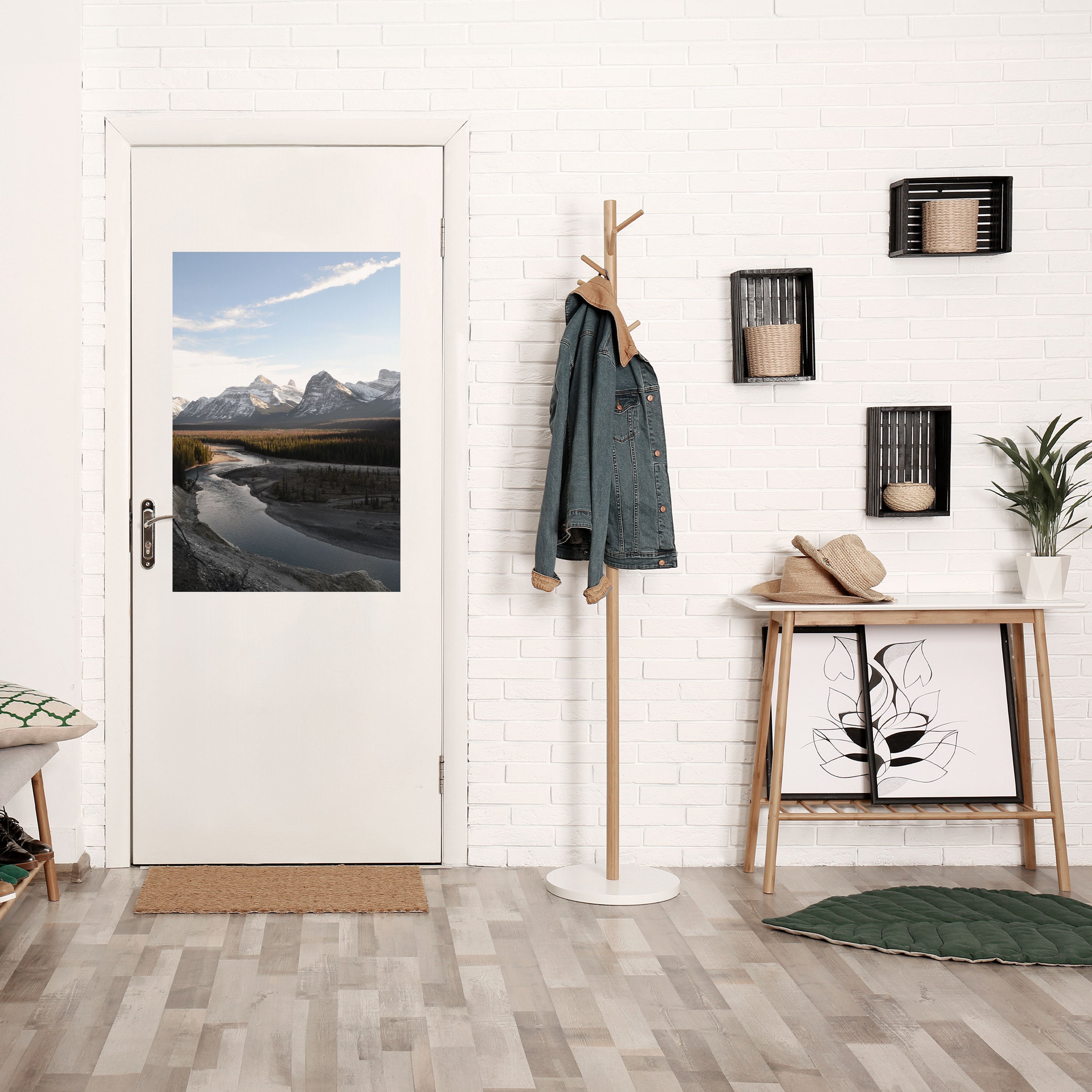 ECHOES OF NATURE'S SPLENDOR Vertikales Poster zum Abziehen und Aufkleben