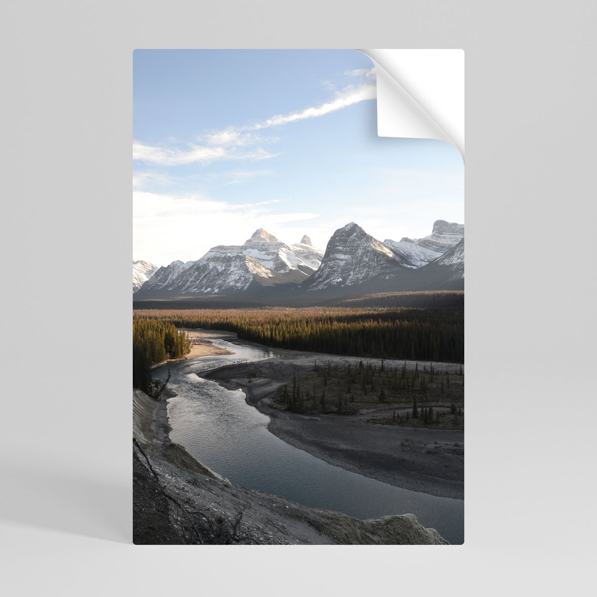 ECHOES OF NATURE'S SPLENDOR Selbstklebendes Poster - Hochformat