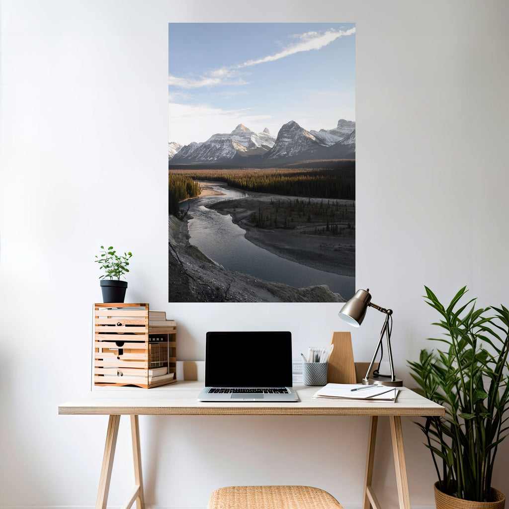 ECHOES OF NATURE'S SPLENDOR Vertikales Poster zum Abziehen und Aufkleben