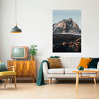 ECHOES OF TIMELESS HEIGHTS Selbstklebendes Poster - Hochformat