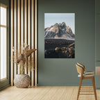 ECHOES OF TIMELESS HEIGHTS Selbstklebendes Poster - Hochformat