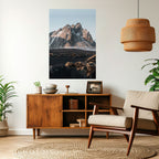 ECHOES OF TIMELESS HEIGHTS Selbstklebendes Poster - Hochformat