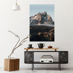 ECHOES OF TIMELESS HEIGHTS Selbstklebendes Poster - Hochformat