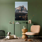 ECHOES OF TIMELESS HEIGHTS Selbstklebendes Poster - Hochformat