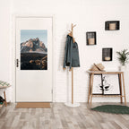 ECHOES OF TIMELESS HEIGHTS Selbstklebendes Poster - Hochformat