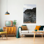 STONE MELODY AT SEA Selbstklebendes Poster - Hochformat