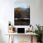 AUTUMN'S SILENT EMBRACE Selbstklebendes Poster - Hochformat