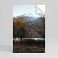 AUTUMN'S SILENT EMBRACE Selbstklebendes Poster - Hochformat