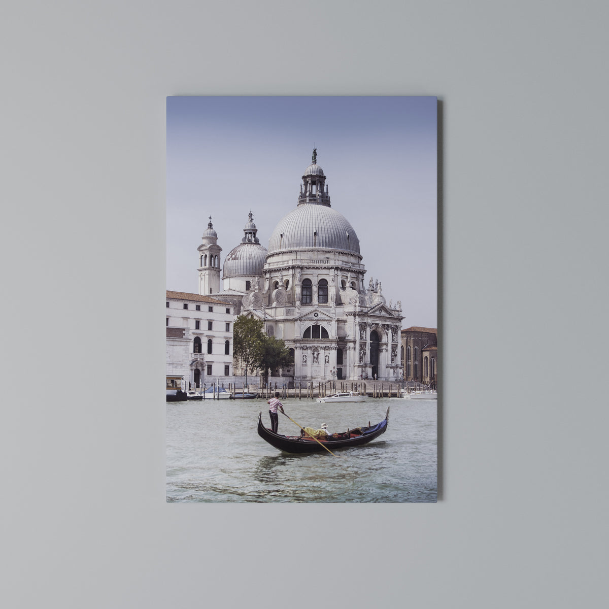GONDOLA SERENADE Vertical Canvas Print