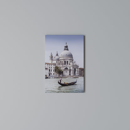GONDOLA SERENADE Vertical Canvas Print