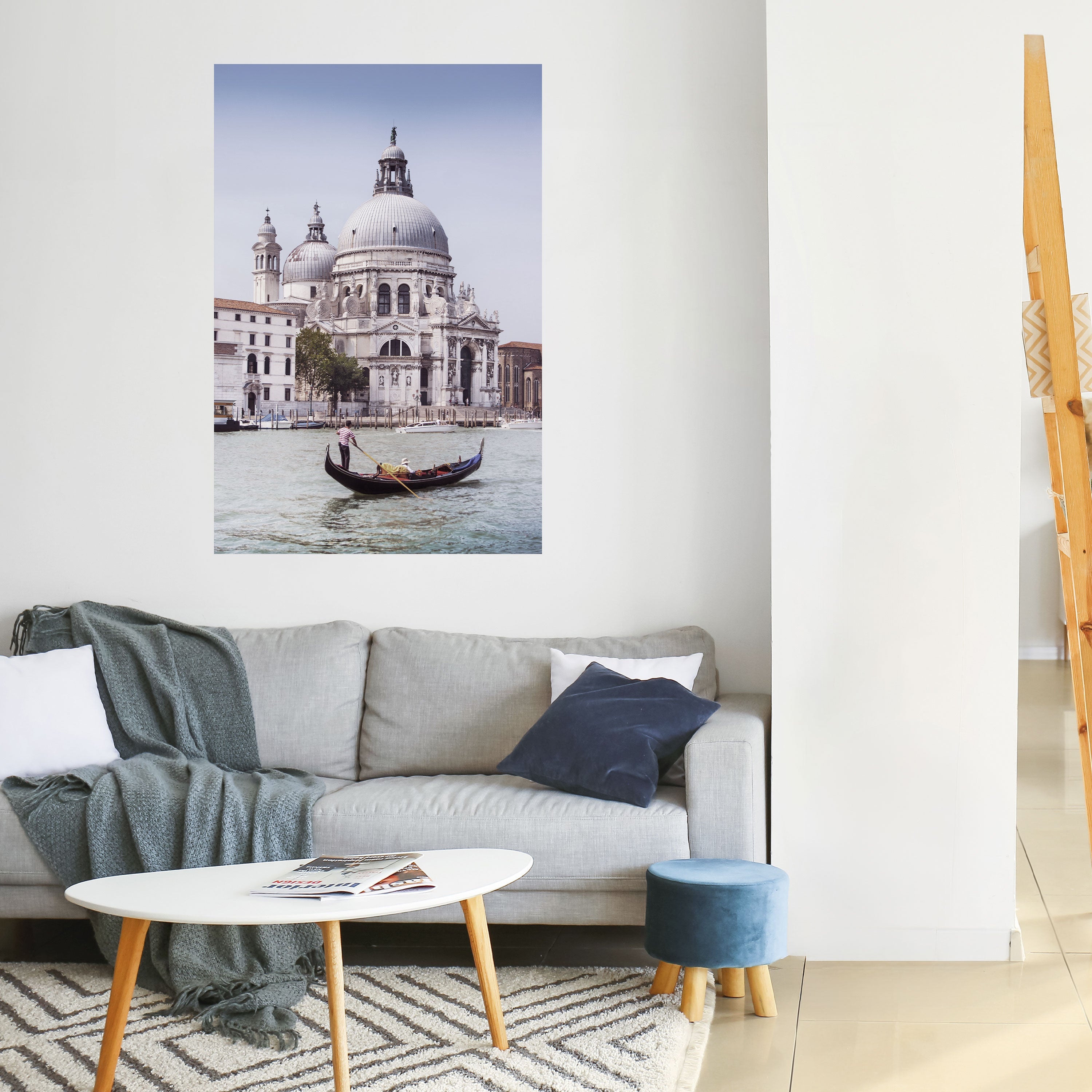 GONDOLA SERENADE Vertikales Poster zum Abziehen und Aufkleben