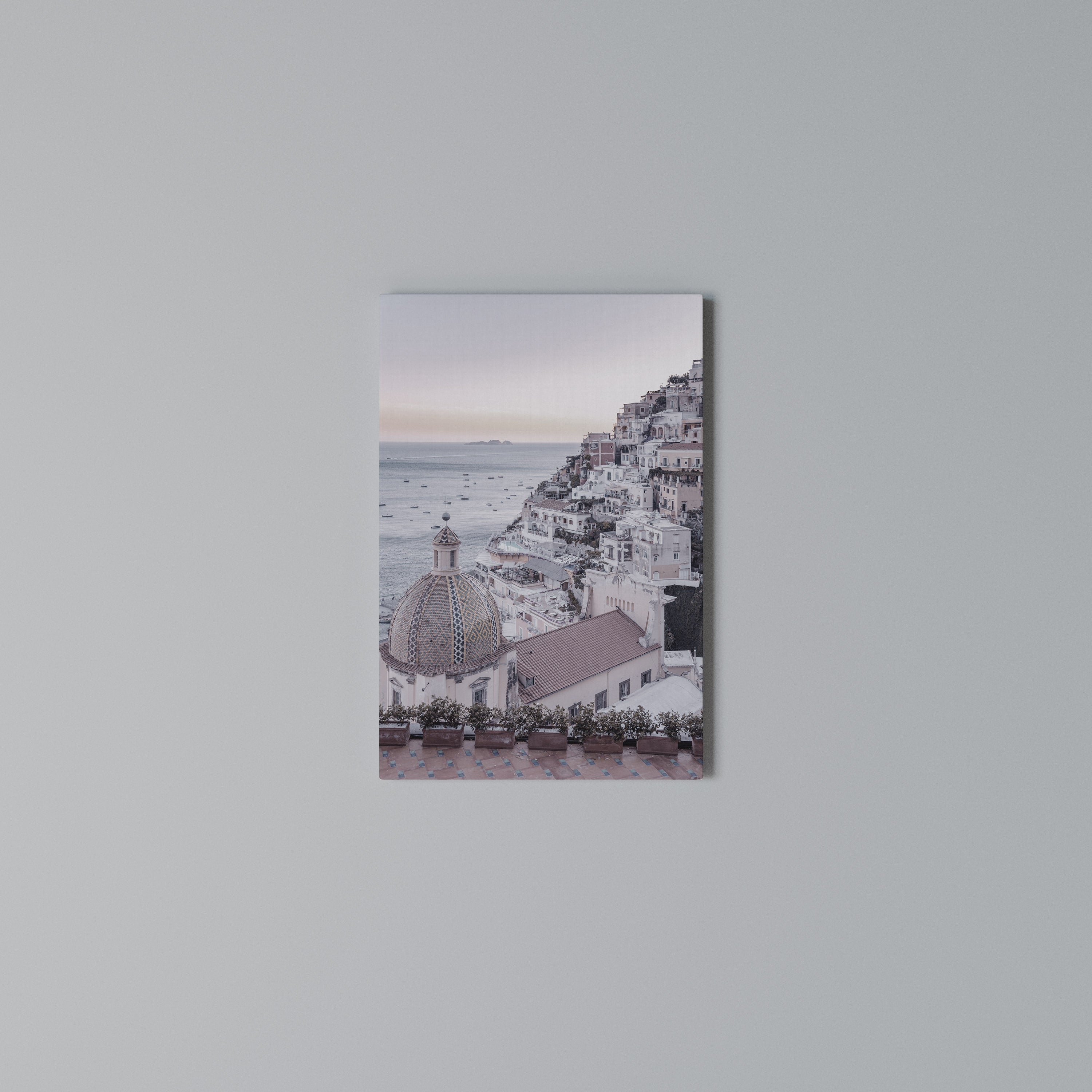 MEDITERRANEAN DREAMSCAPE Vertical Canvas Print