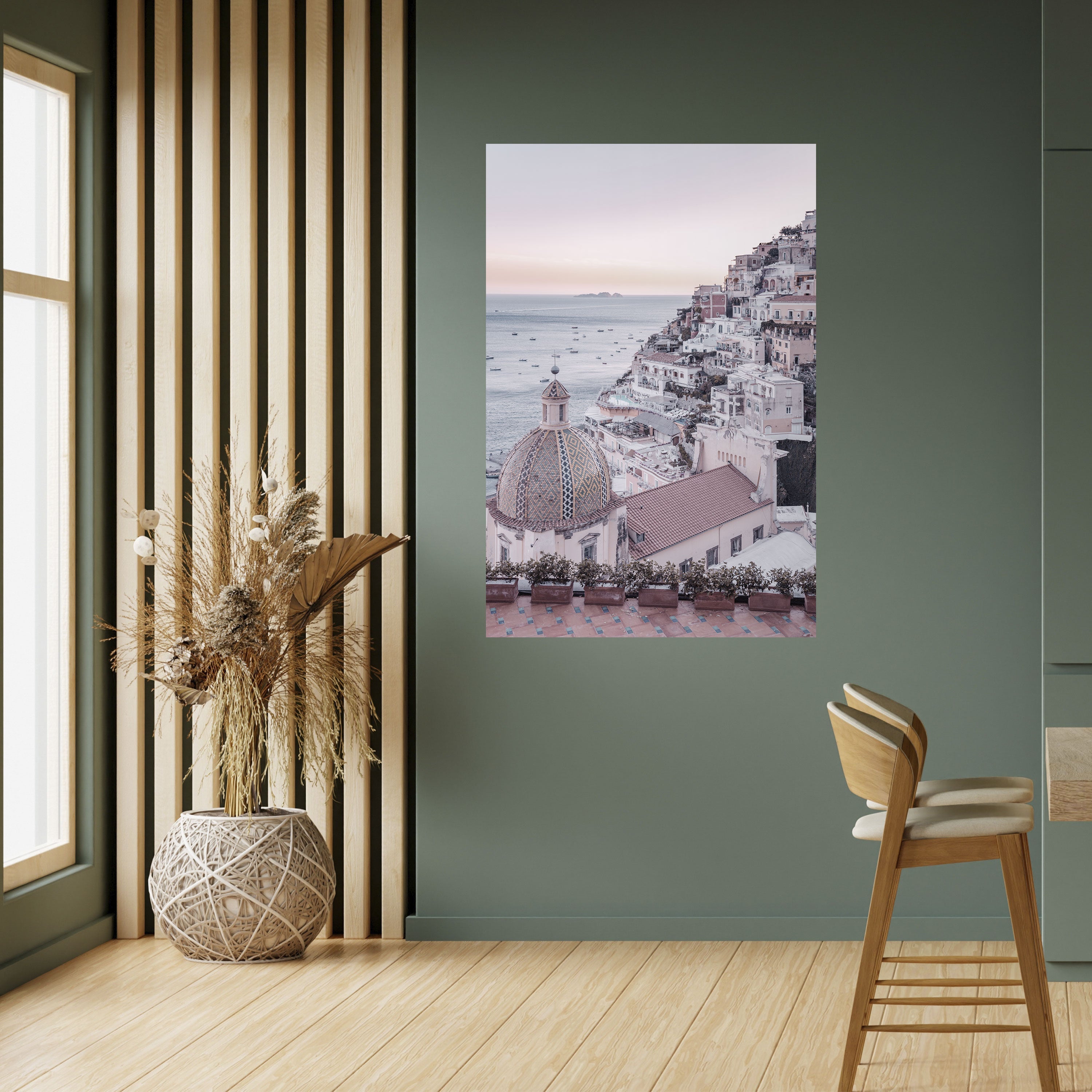 MEDITERRANEAN DREAMSCAPE Vertikales Poster zum Abziehen und Aufkleben
