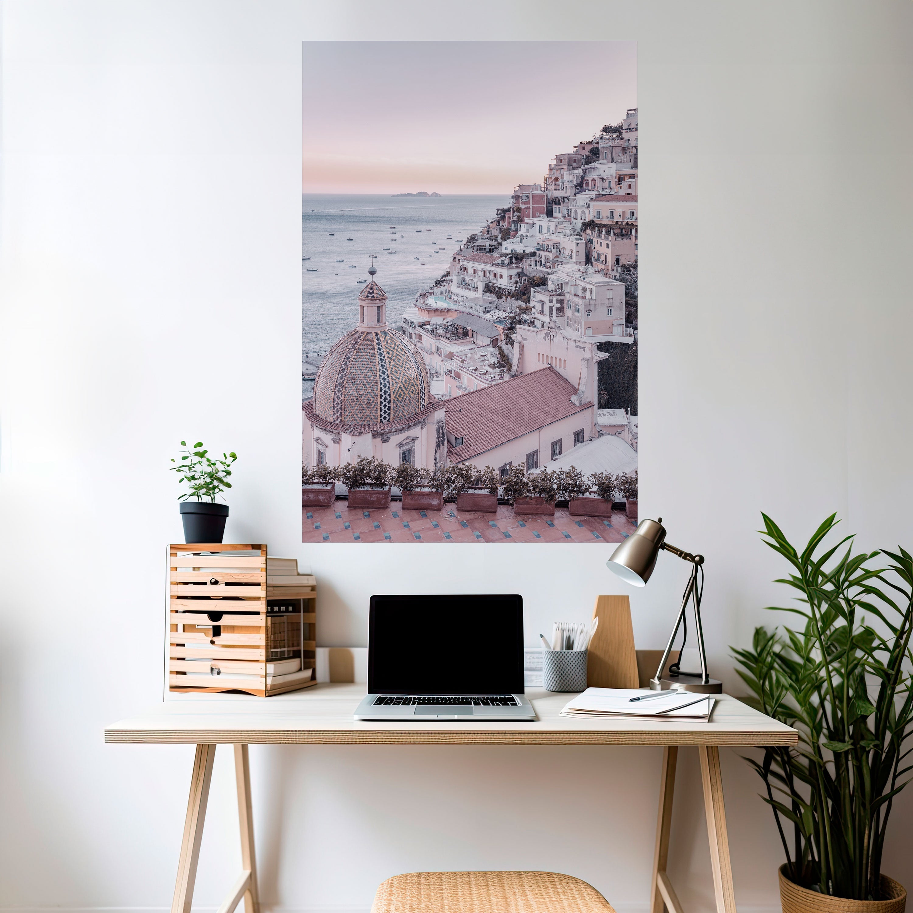MEDITERRANEAN DREAMSCAPE Vertikales Poster zum Abziehen und Aufkleben